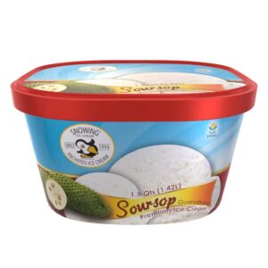 Soursop ice cream container from Pachitos Ice Cream